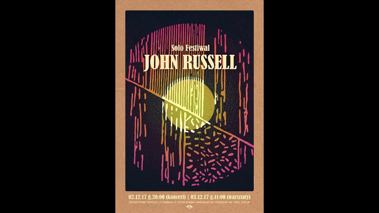 John Russell solo guitar Wroclaw Poland 2017