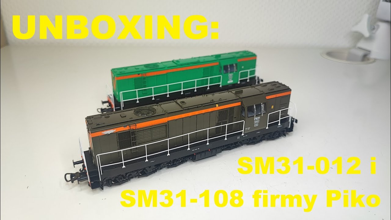 UNBOXING: SM31-012 i SM31-108 firmy Piko