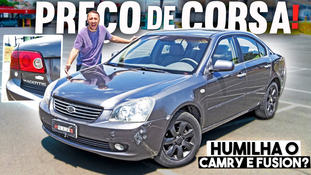 IGNORADO, BARATO E CONFORTÁVEL😳 POR QUE NINGUÉM COMPRA?! KIA MAGENTIS EX