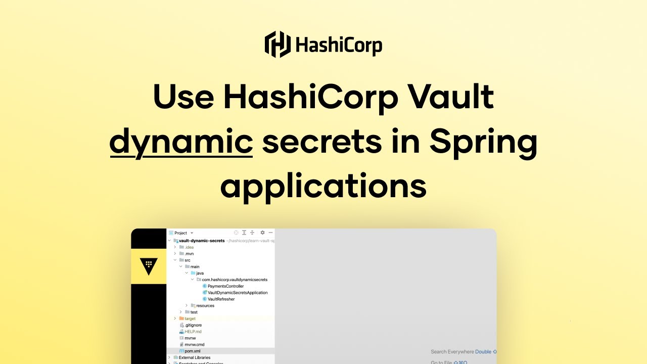 Используйте динамические секреты HashiCorp Vault в приложениях Spring