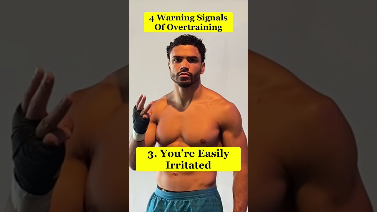4 Warning Signals of Overtraining: Don&rsquo;t Ignore Them! #boxing #box #boxer
