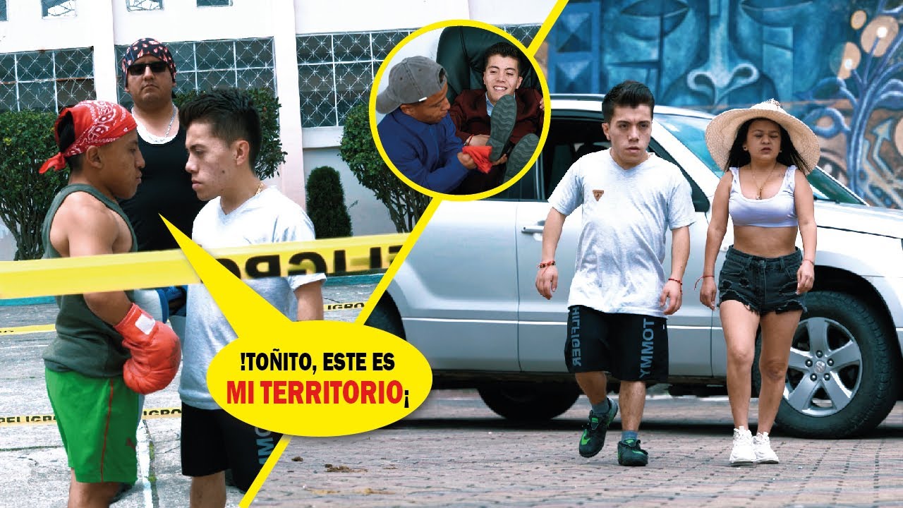 Lo invito a boxear y le dio una lección por su mal comportamiento