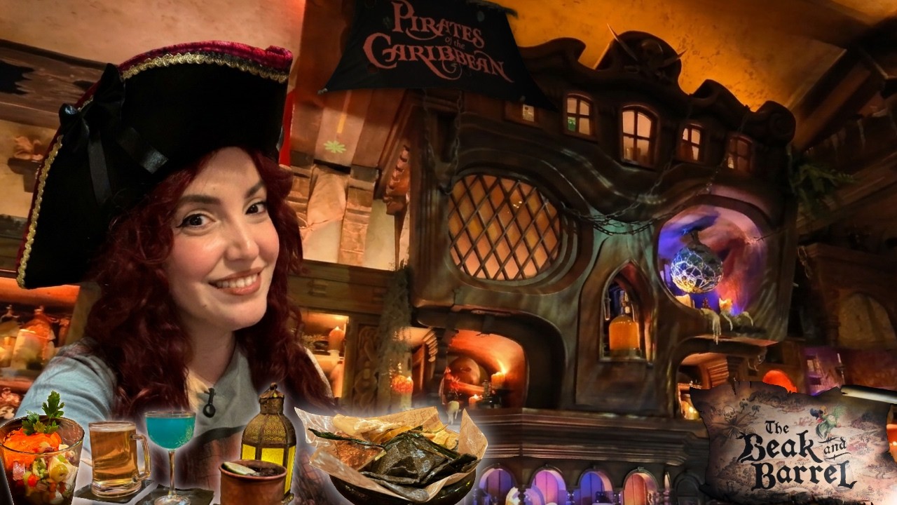 Visitamos la NUEVA barra inspirada en los Piratas del Caribe en Disney | Beak and Barrel