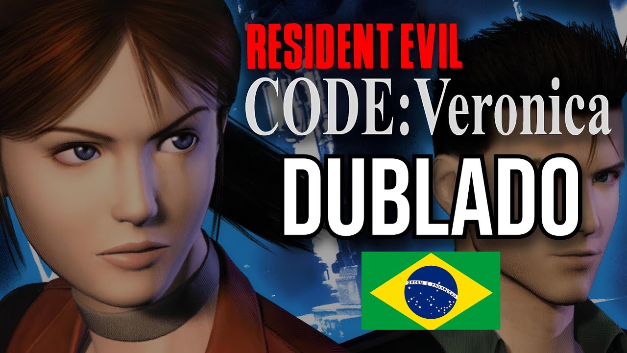 Resident Evil Code Veronica X DUBLADO em PT-BR (PS2)