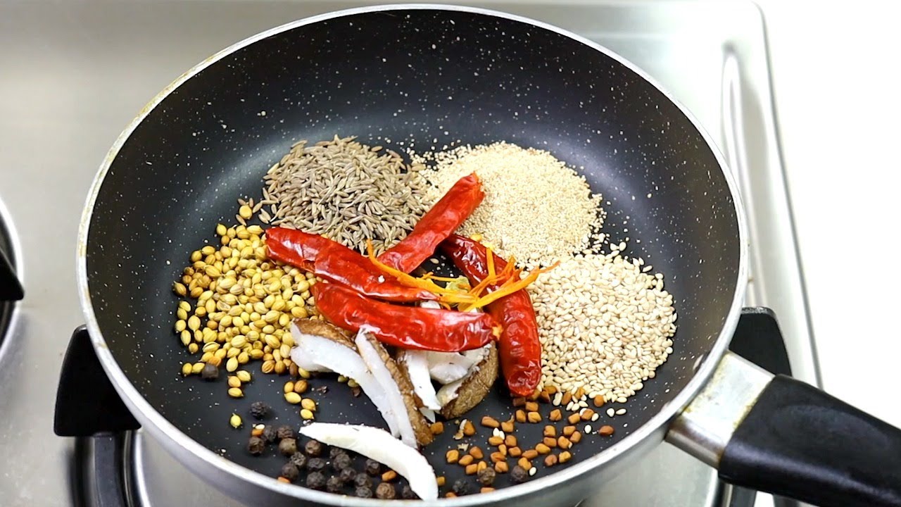 Kolhapuri Masala Recipe | How to make Kolhapuri Masala | KabitasKitchen
