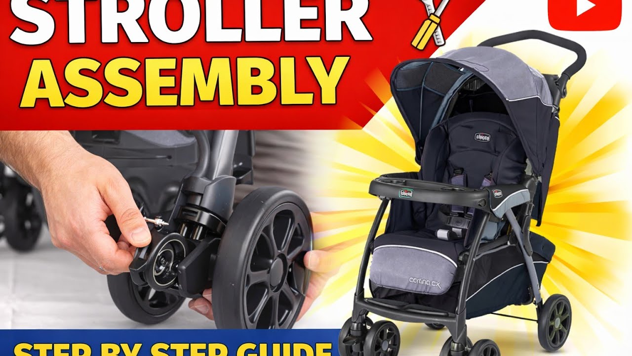 #Chicco Cortina cx stroller assembly 