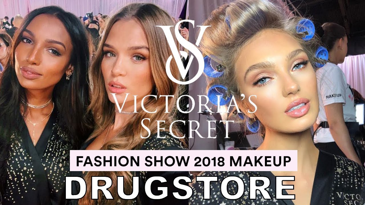 VICTORIA SECRET FASHION SHOW MAKEUP 2018 (DRUGSTORE)  || CHARLOTTE TILBURY DRUGSTORE DUPES