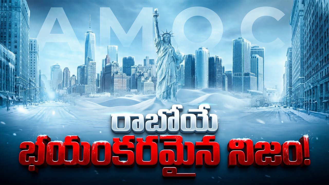 రాబోయే భయంకరమైన నిజం! This is Coming... Earth in Danger! AMOC Collapse Explained in Telugu