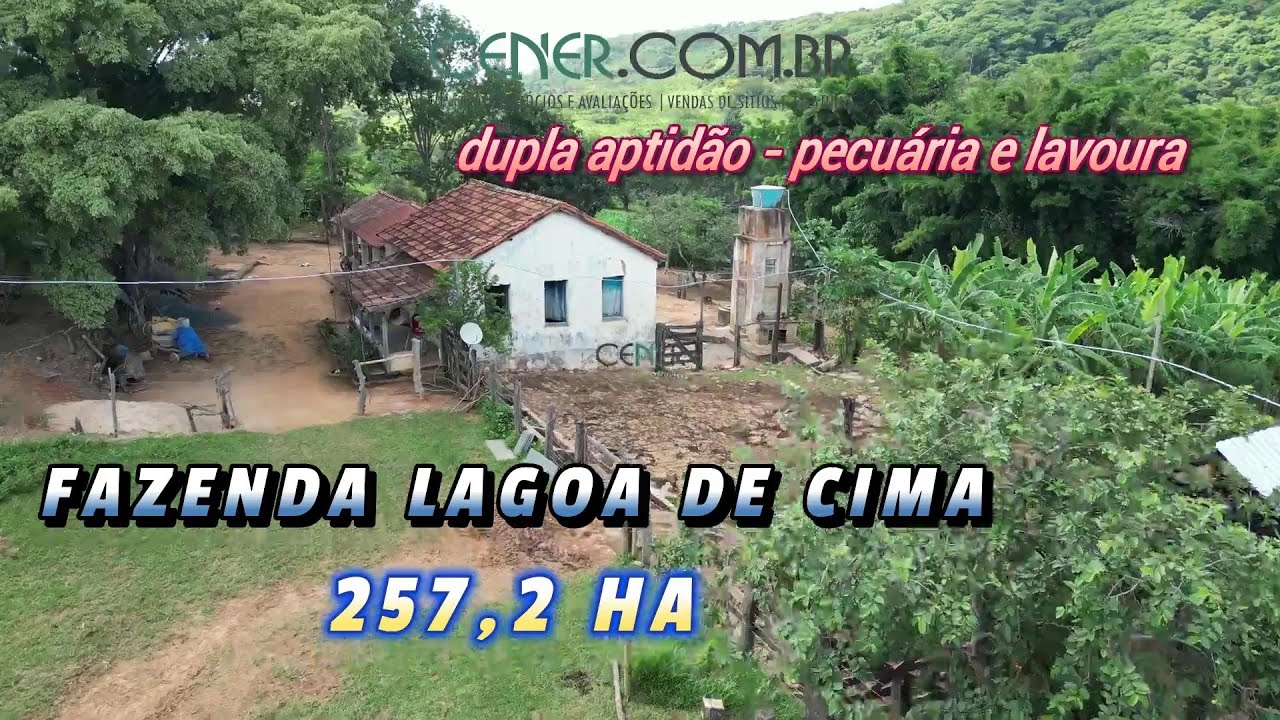 Cener Imóveis 2964 Fazenda Lagoa de Cima com 257,2 ha por 7 milhões em Pompeu MG