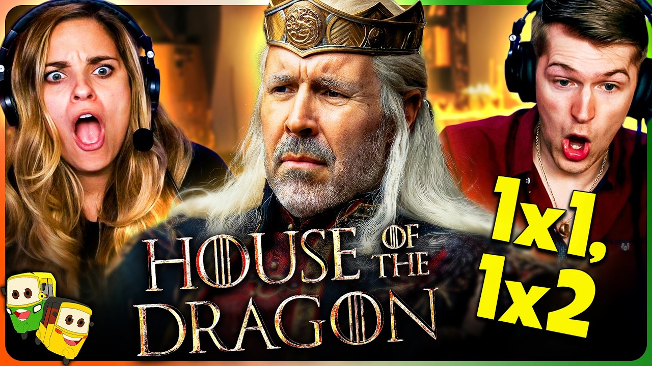 HOUSE OF THE DRAGON 1x1 & 1x2 Reaction! | Game of Thrones | Matt Smith | Emma D'Arcy | Olivia Cooke