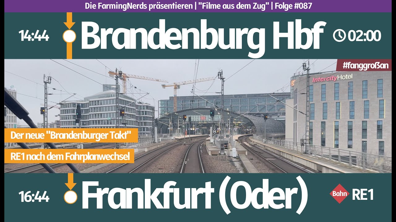 HD-Version | 🚝 FAZ #087 | RE1 LB-BFP | Der neue 