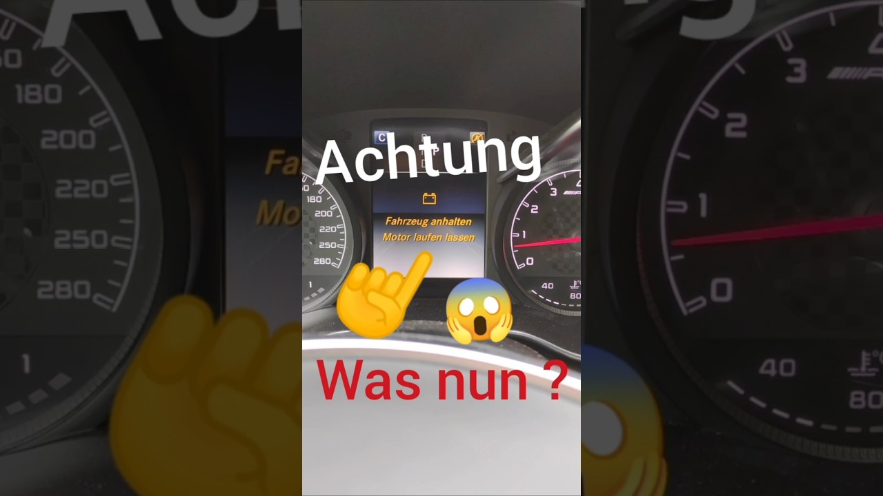 Fahrzeug anhalten‼️Was nun ?🤔