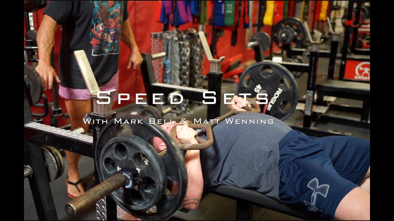 Speed Sets with Mark Bell and Matt Wenning at Super Training Gym