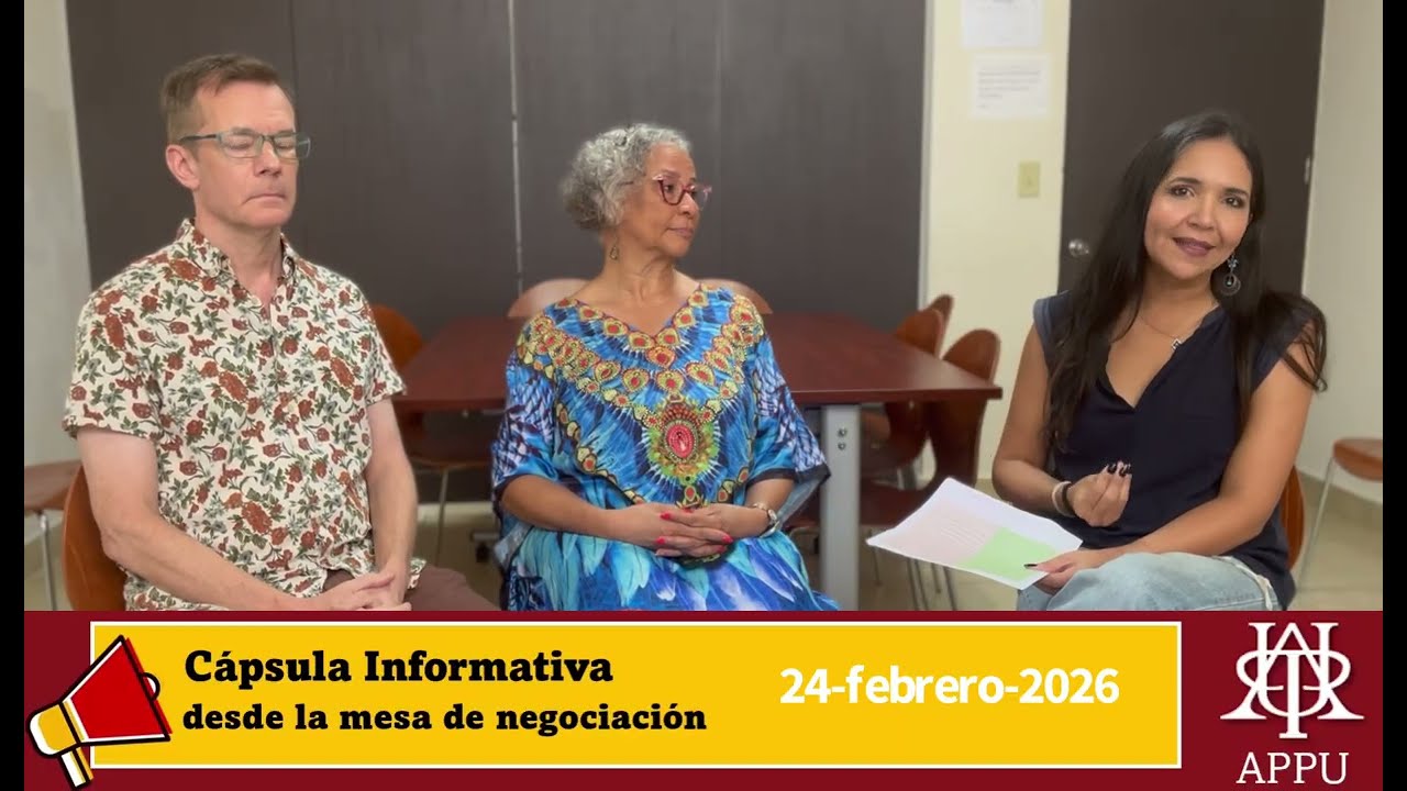 Cápsula informativa desde la mesa de negociación. Retroceso en las negociaciones. 24 febrero 2026