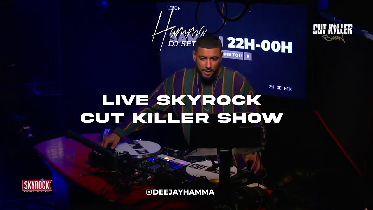 HAMMA en live sur SKYROCK - CUT KILLER SHOW (Amapiano Set)