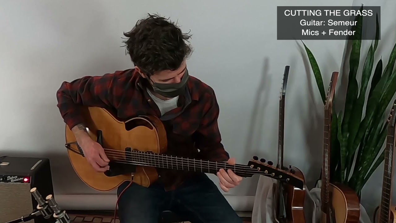 Lyle Brewer Plays 6 of Ken's Guitars 3 0f 6 Semeur
