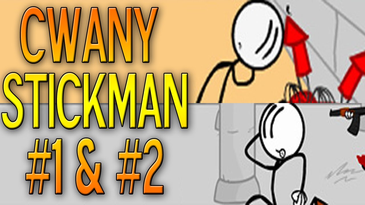 CWANY STICKMAN #1 & #2 - BANK ORAZ WIĘZIENIE!