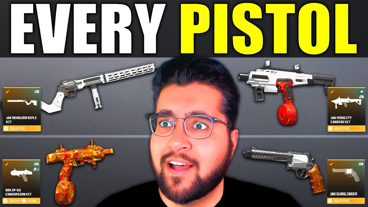 I Used Every PISTOL Conversion Kit To Determine Which Is Best in Warzone + Best Class Setups
