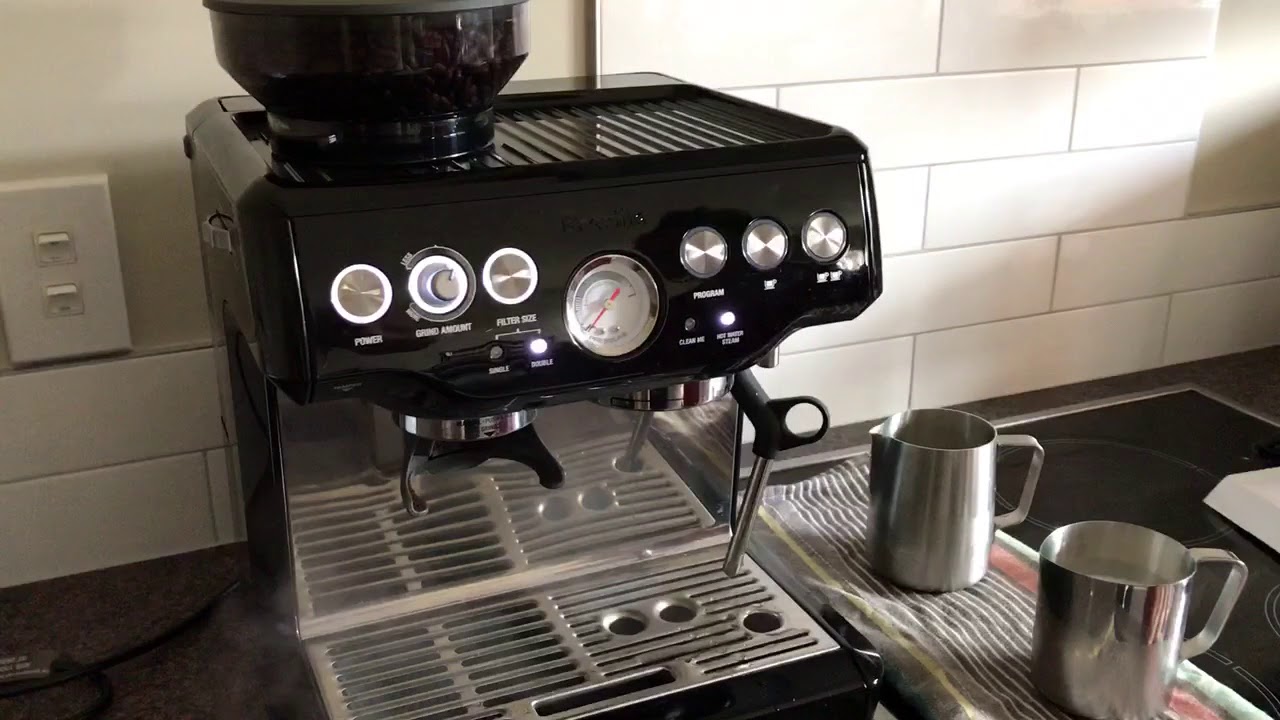 Como hacer  cafés con la Breville BES870