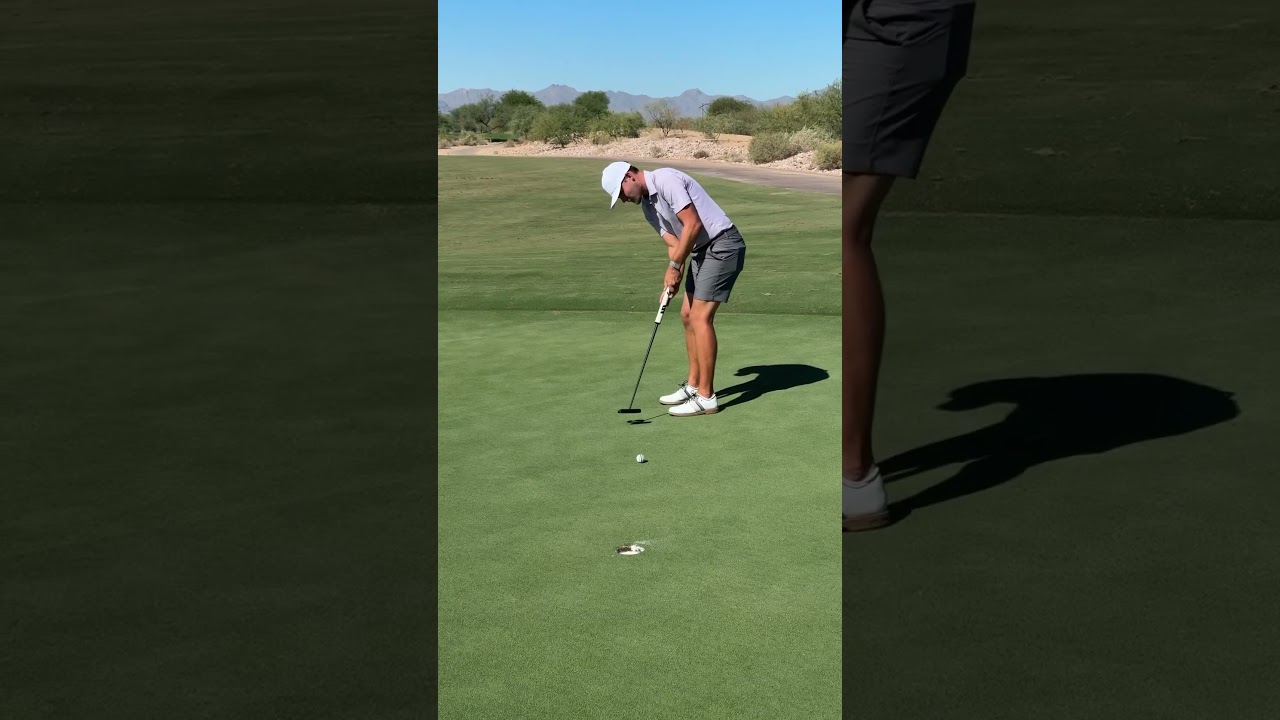 The 18 hole stroke play drill. Tour avg score: 29.01 putts! (Length of putts in comment)