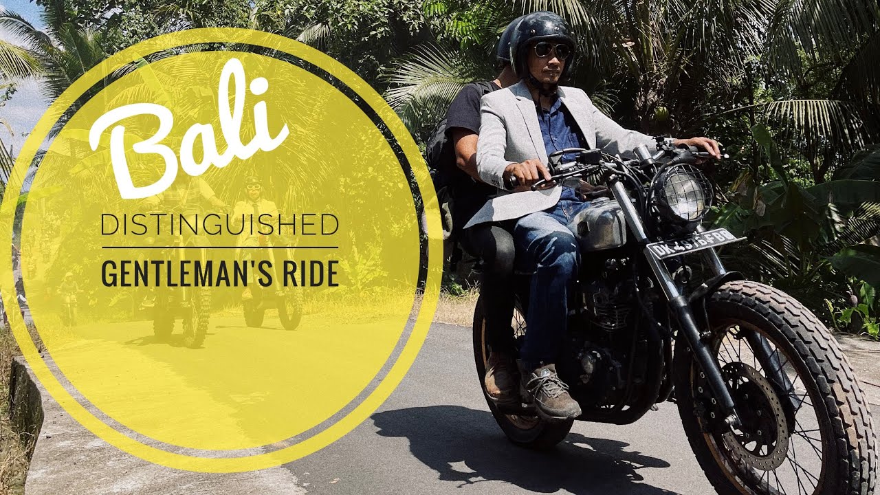 Distinguished Gentleman's Ride in Bali