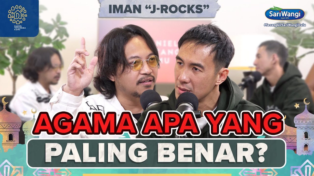 PERTANYAKAN KEBERADAAN TUHAN, IMAN J-ROCKS PELAJARI SEMUA KITAB SUCI - Daniel Tetangga Kamu