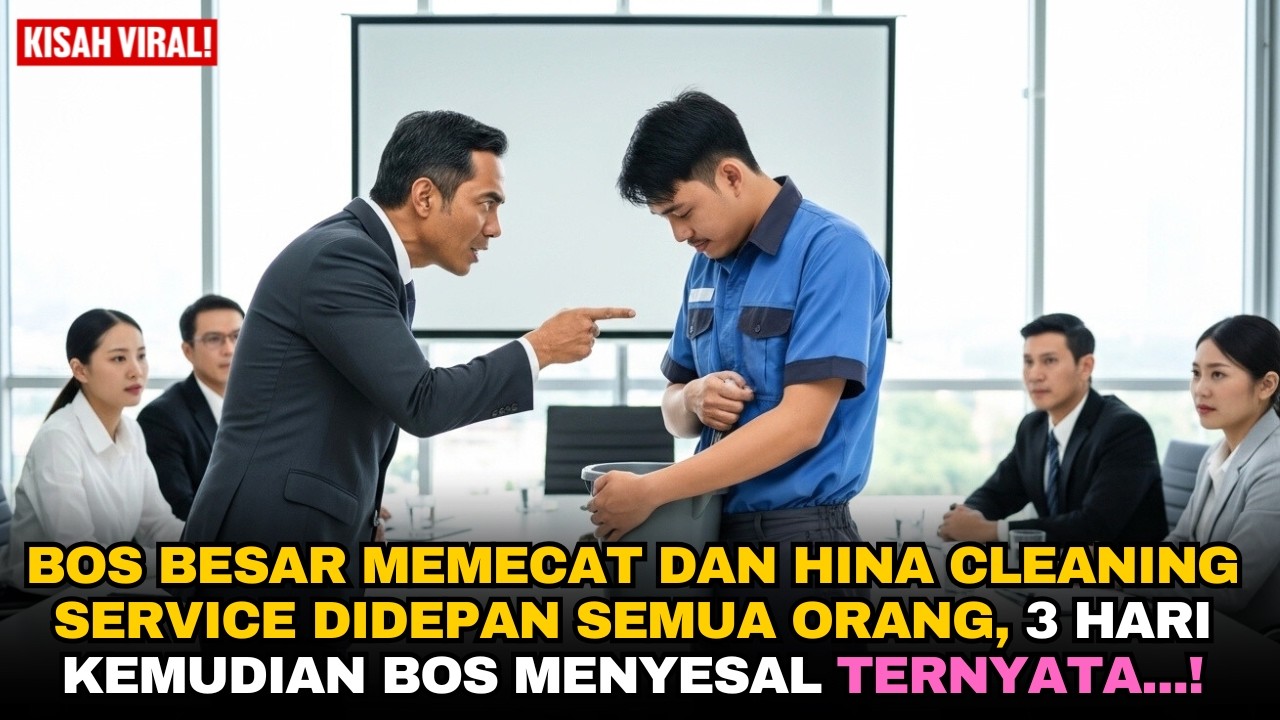 Cleaning Service Dipecat Dan Dihina Oleh Bos, Tak Tahu Dia Pemilik Gedung Tempat Mereka Bekerja!