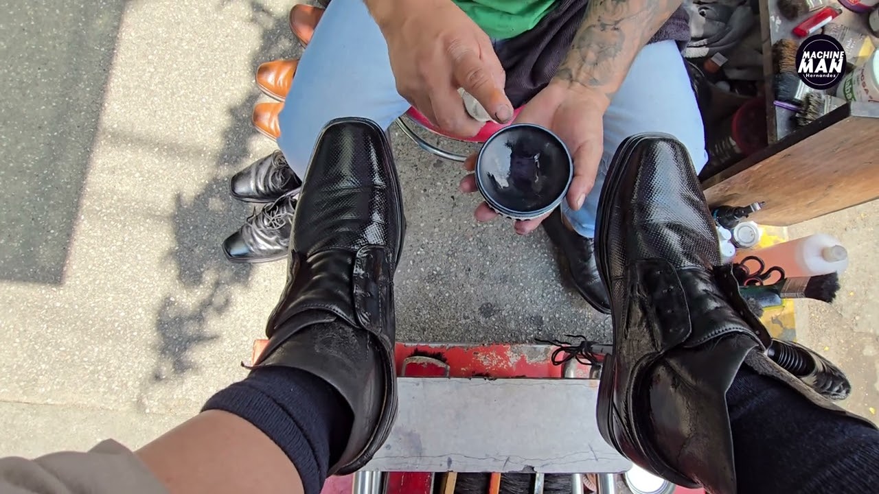 #asmr #bolero #zapatos #color #negro #como #hacer #birillar #pieles #que #no #artebrillan  #arte 