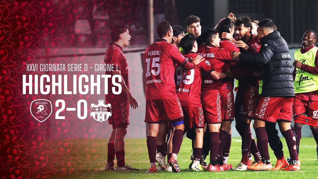 Serie D gir. I: 26ª giornata: Reggina-Sancataldese 2-0 HL
