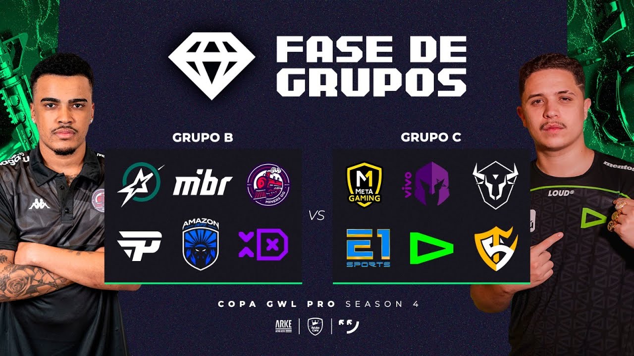 COPA GWL PRO - DIA 2 - GRUPOS B e C - Free Fire