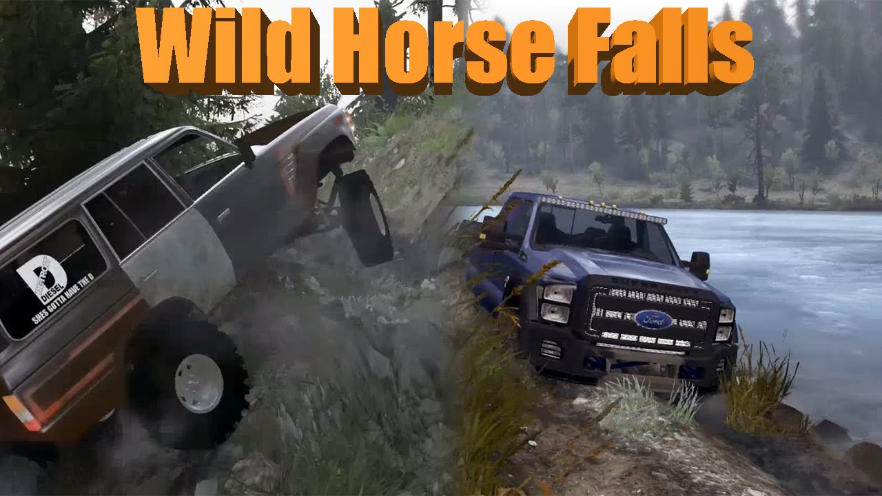 Spin Tires NEW MAP Wild Horse Falls