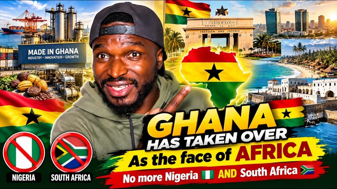 Гана 🇬🇭 стала лицом Африки. Больше никаких Нигерии 🇳🇬 и Южной Африки 🇿🇦.