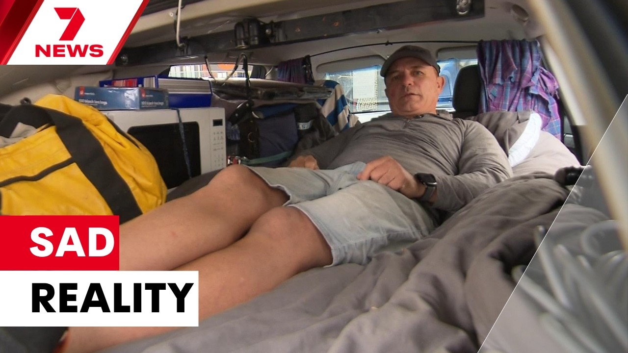 Homelessness crisis: Adelaide man lives in car for 15 years | 7NEWS