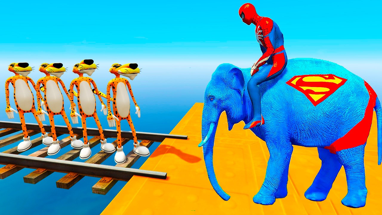 GTA 5 Epic Water Ragdolls Spiderman Jumps (Fails) ep. №2178