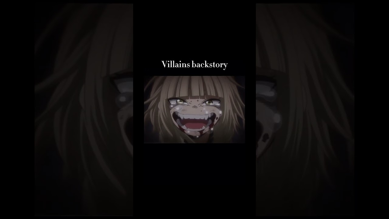 Hero&rsquo;s vs villains backstory🥲 | verbatim | #anime #mha #4u #fyp