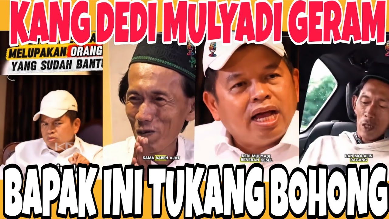 KANG DEDI MULYADI MARAH,,BAPAK PEDAGANG ES INI TUKANG BOHONG 