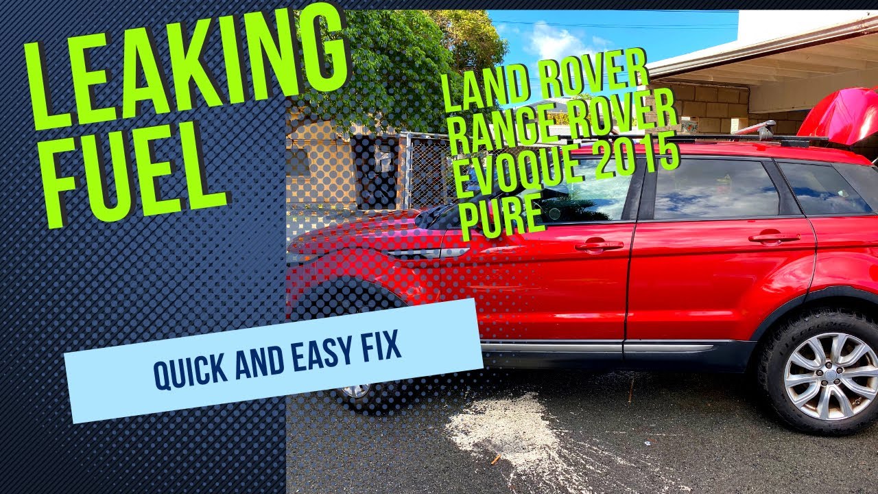Fuel Leak FIX Under $100 | Range Rover Evoque fuel pump replacement  2011–2018 (1 Hour DIY)