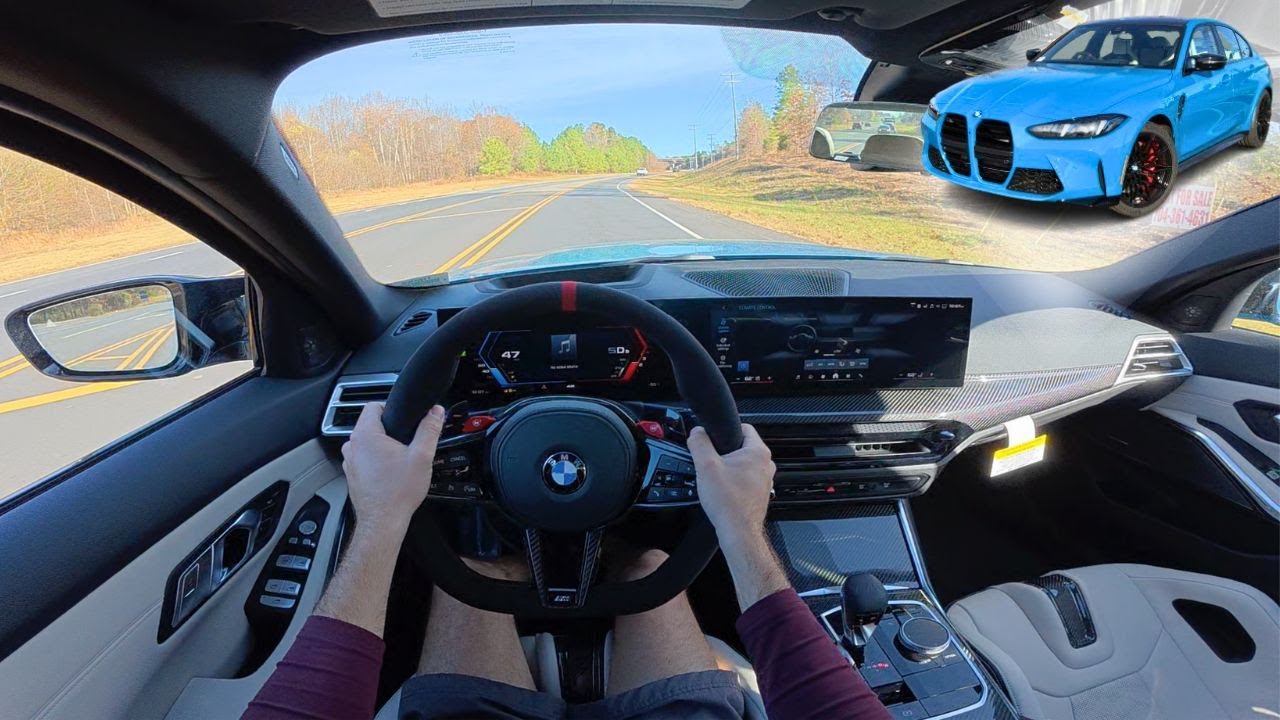2026 BMW M3 Competition xDrive: POV Drive, Walkaround and ASMR