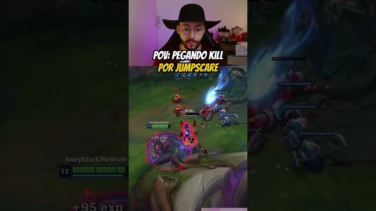 Kratos com skill de Shaco 