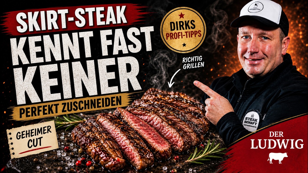 Skirt Steak richtig grillen & zuschneiden 🔥 So gelingt’s wie beim Profi!