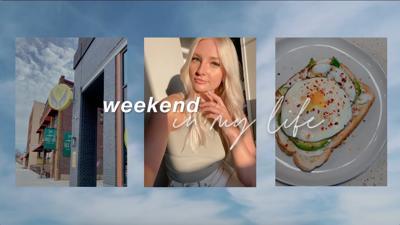 WEEKEND VLOG: cycle class, Aldi grocery haul, fave toast recipe + albo monstera update!