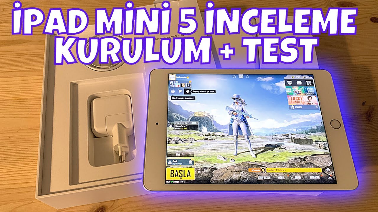 İPAD MİNİ 5 KUTU AÇILIMI İNCELEME KURULUM | 90 FPS PUBG MOBILE TESTİ | İPAD 8.NESİL KARŞILAŞTIRMA