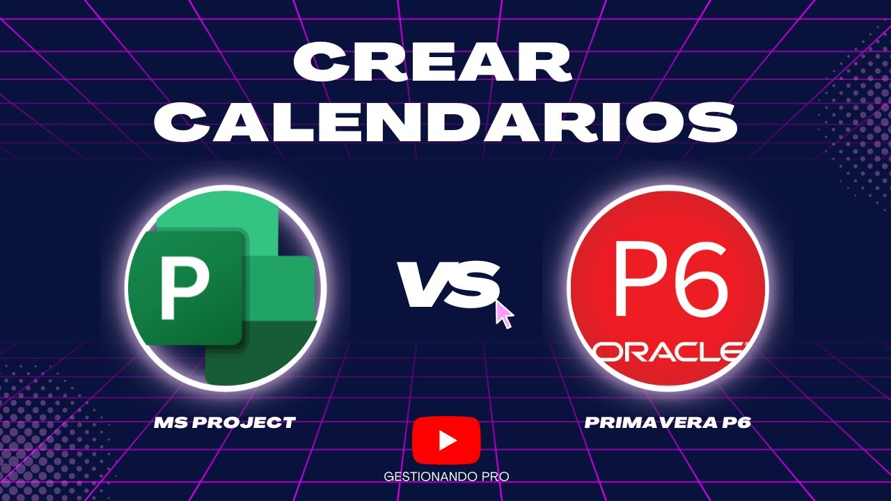 Crea Calendario de Proyectos | 💻 MS PROJECT VS PRIMAVERAP6
