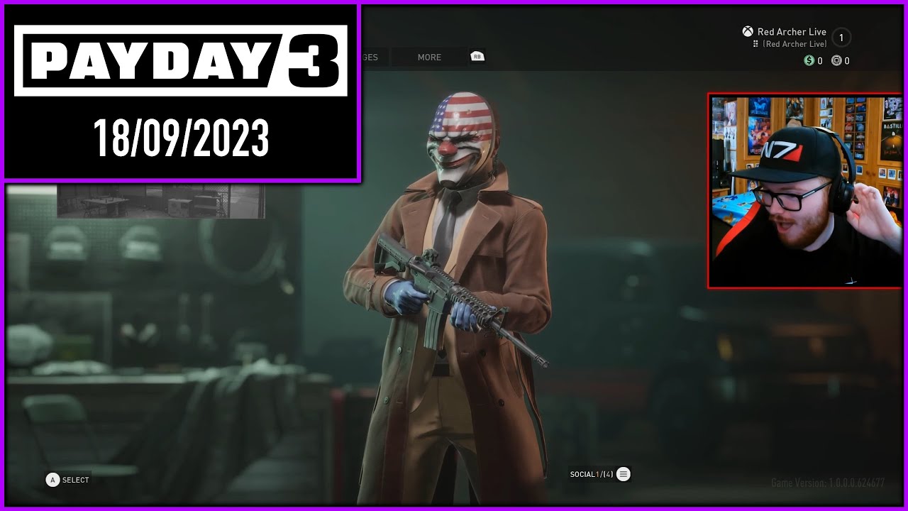Payday 3: Early Access Launch Day [18th September 2023]