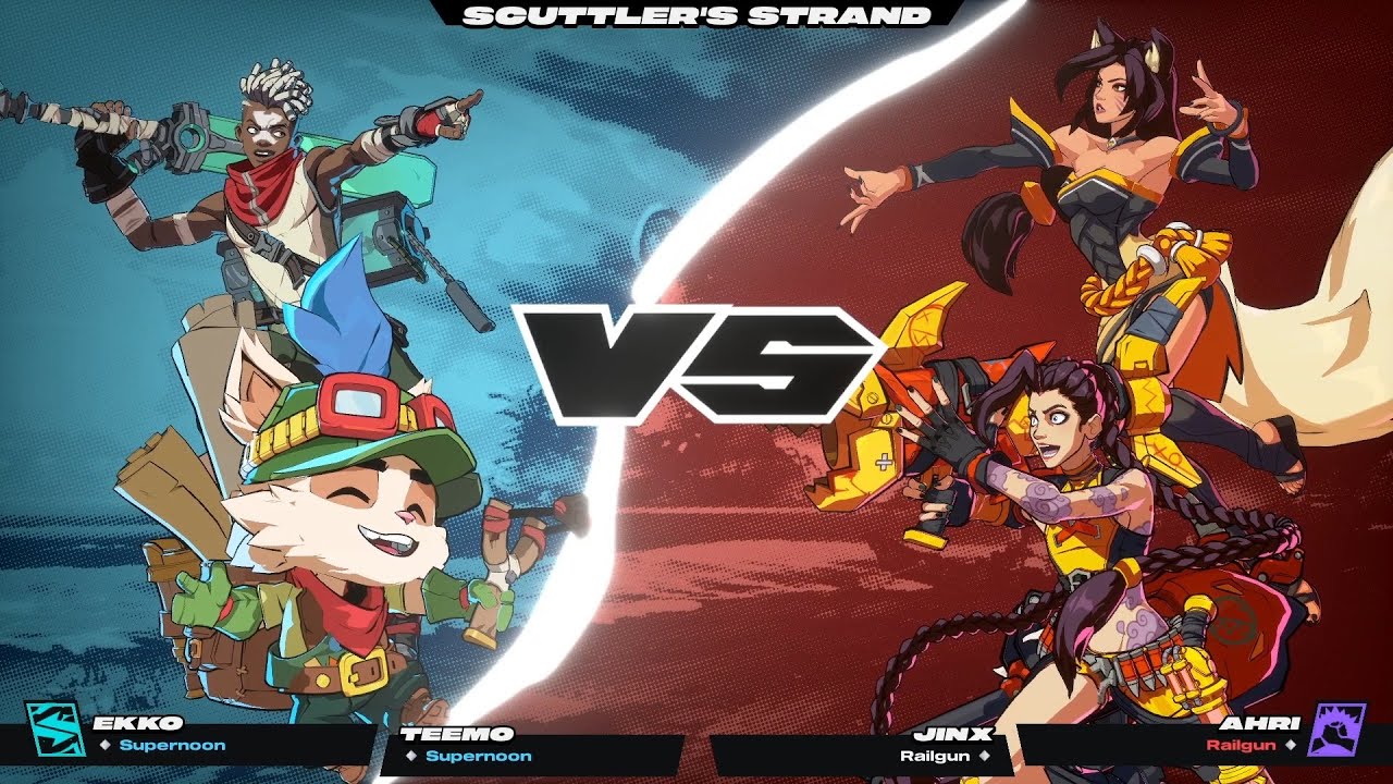 Supernoon (Teemo / Ekko) vs Railgun (Jinx / Ahri) | 2XKO Season 0