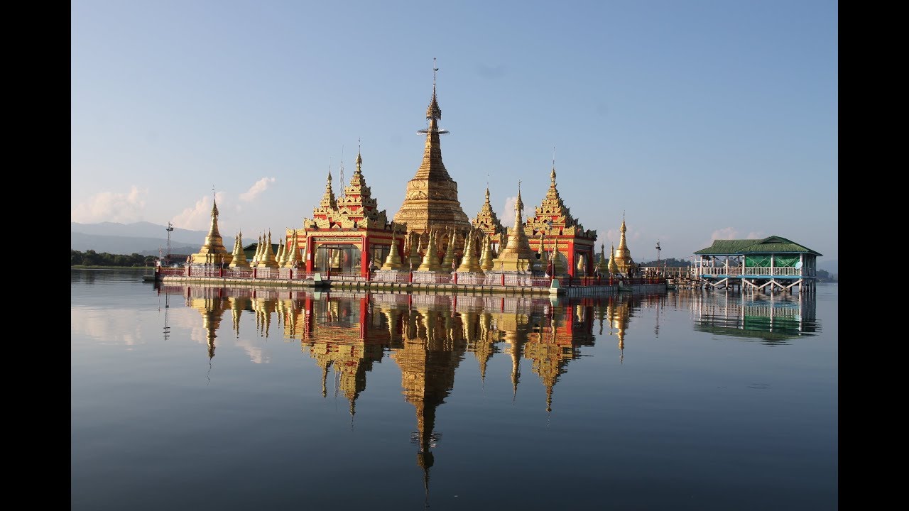Boat Trip to Shwe Myintzu Yaylal Pagoda on Indawgyi Lake / အင်းတော်ကြီး