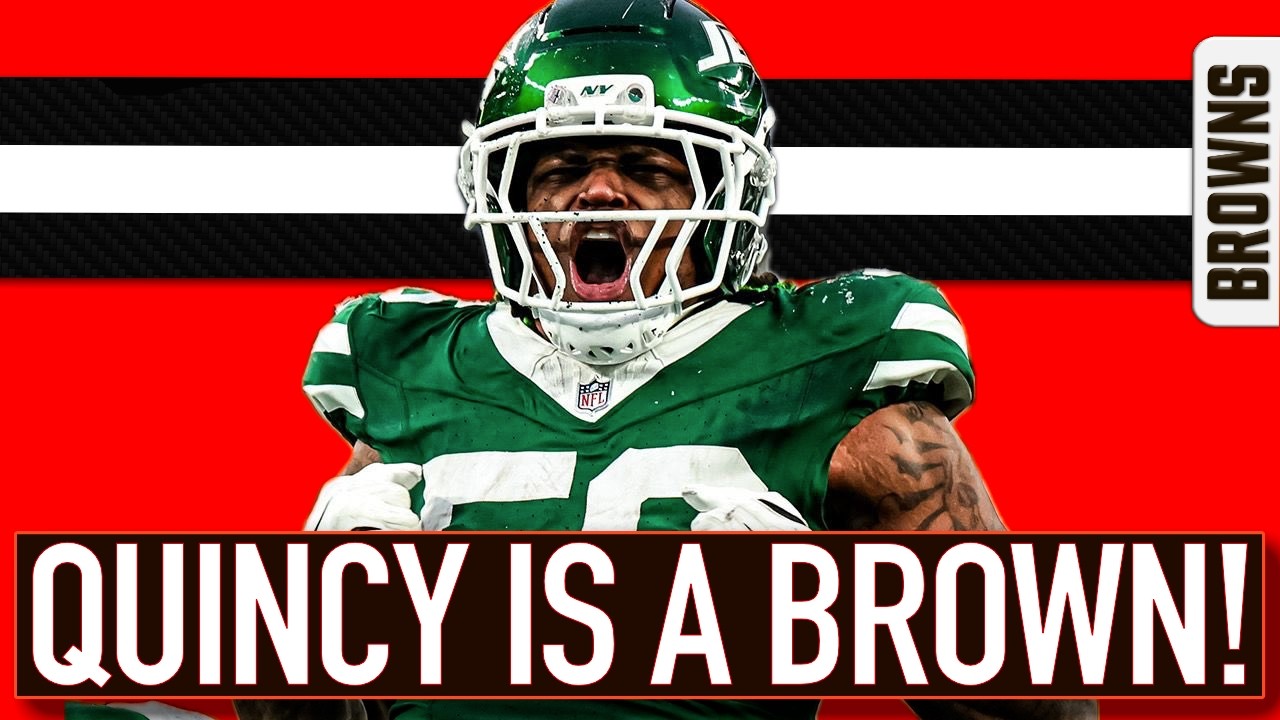 BROWNS JUST SIGNED A ALL PRO LINEBACKER
