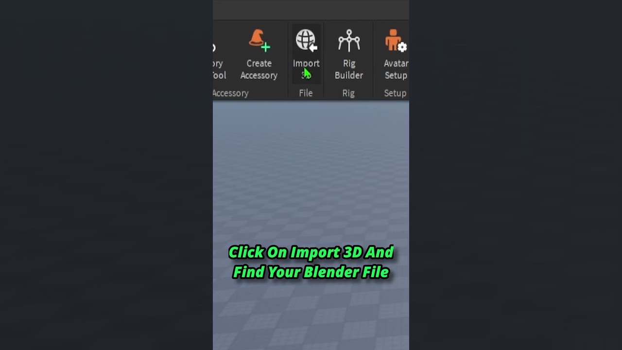 How To Import A Model From Blender In Roblox Studio #roblox #robloxgamedesign #robloxgamedevelopment