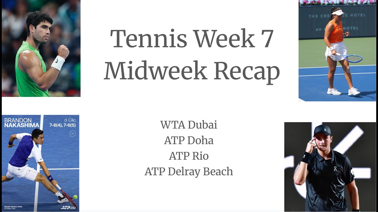 Week 7 of Tennis: Midweek Recap (Ep 08)