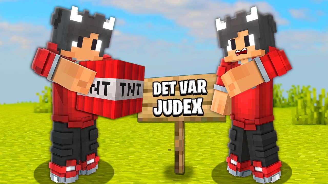 Pranker Mig Selv og Giver JUDEX Skylden! - Minecraft Prank Wars #4